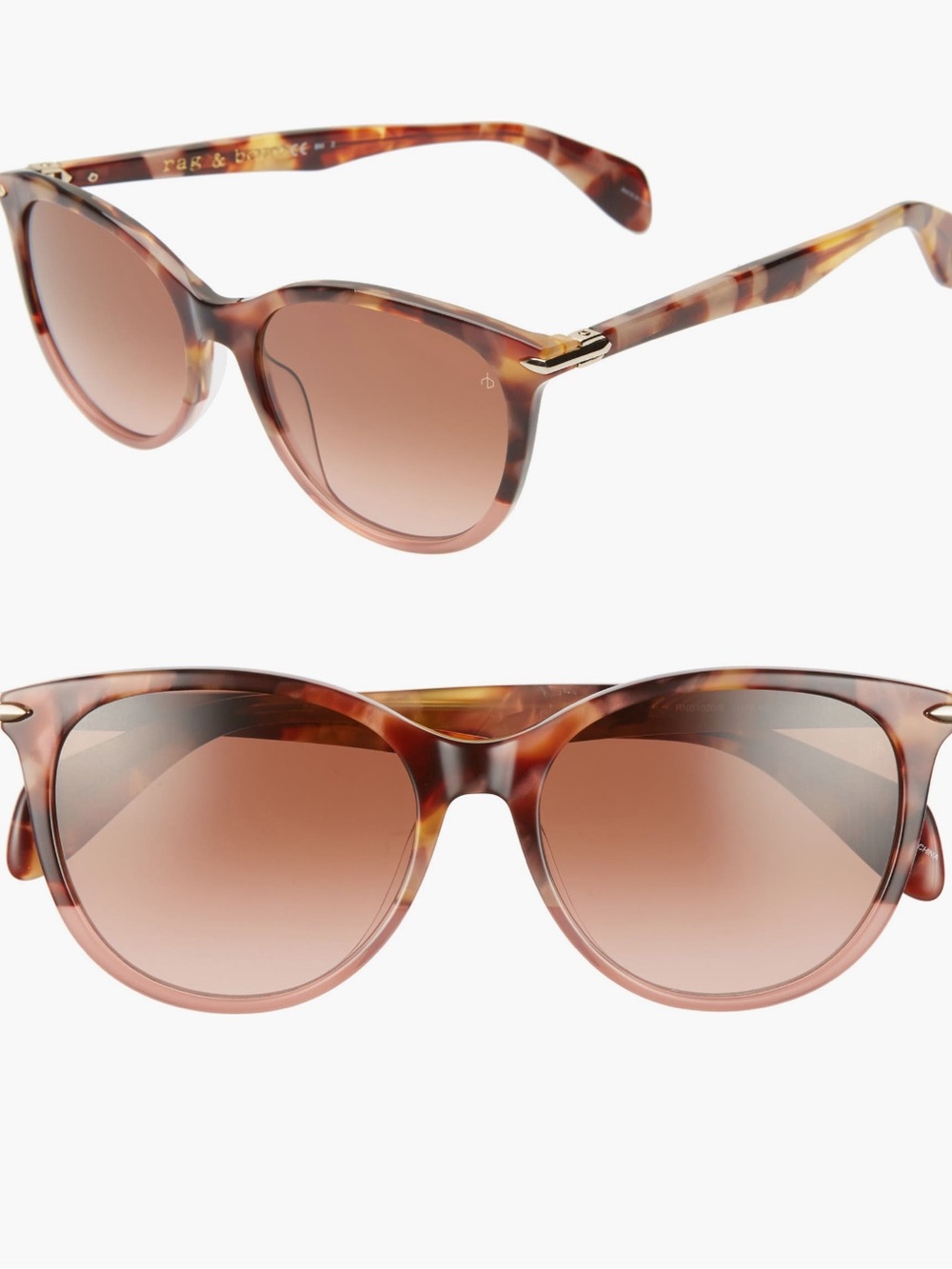 rag & bone 54mm Round Cat
Eye Sunglasses
